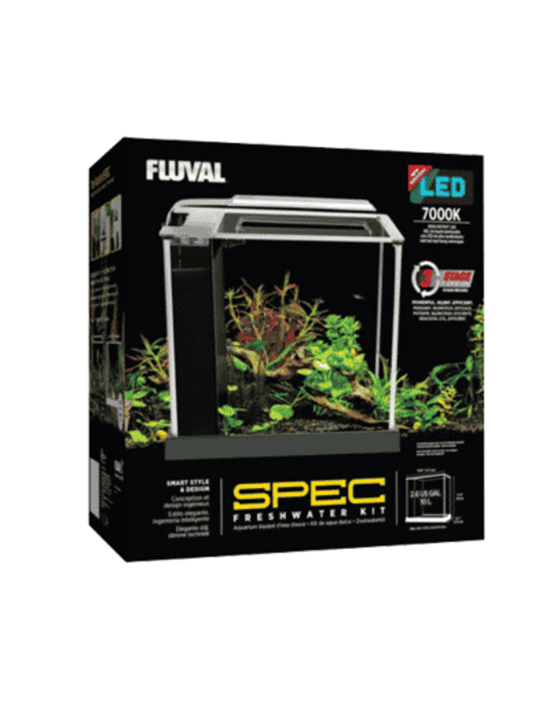 Fluval Fluval Spec 3 Aquarium 2.6 Gal Black