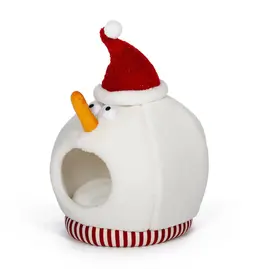 Prevue Pet Frosty's Holiday Cat Hideaway 17 x 13 In