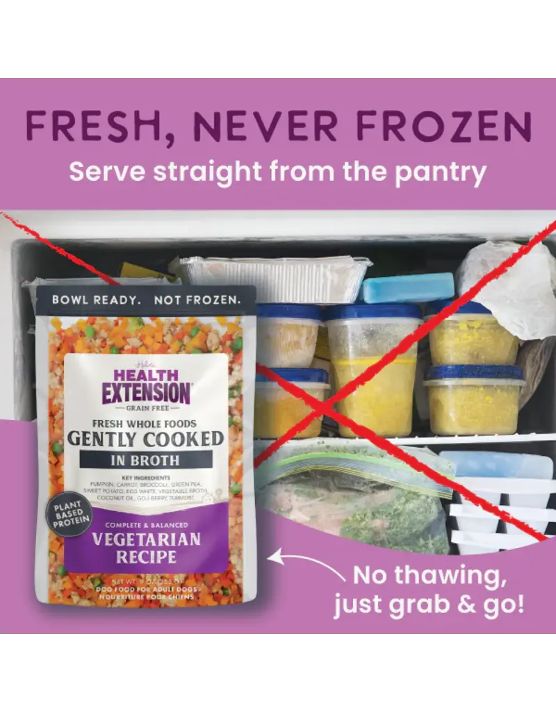 Health Extension Health Extension Gently Cooked Vegetarian Recipe Dog Food