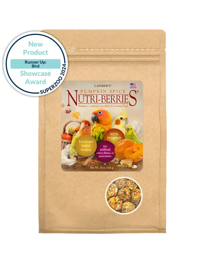 Lafeber Lafeber Company Pumpkin Spice Nutri-Berries for Small Birds 10 Oz
