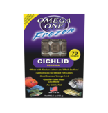 Spectrum Omega 1 Frozen Cichlid Cube Fish Food 3.5 Oz