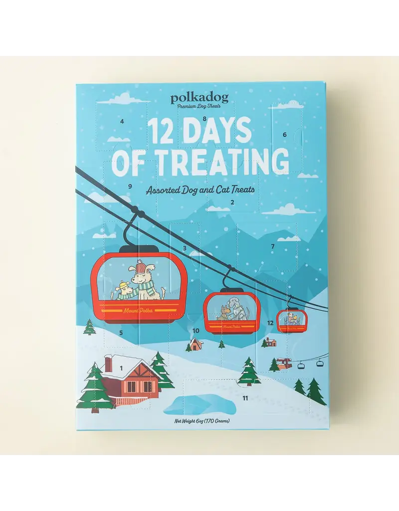 Polka Dog Bakery Polka Dog 12 Days of Treating Advent Calendar