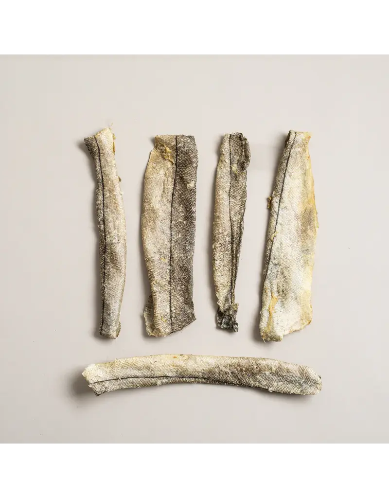 Polka Dog Bakery Polka Dog Haddock Skin 1 lb Bulk