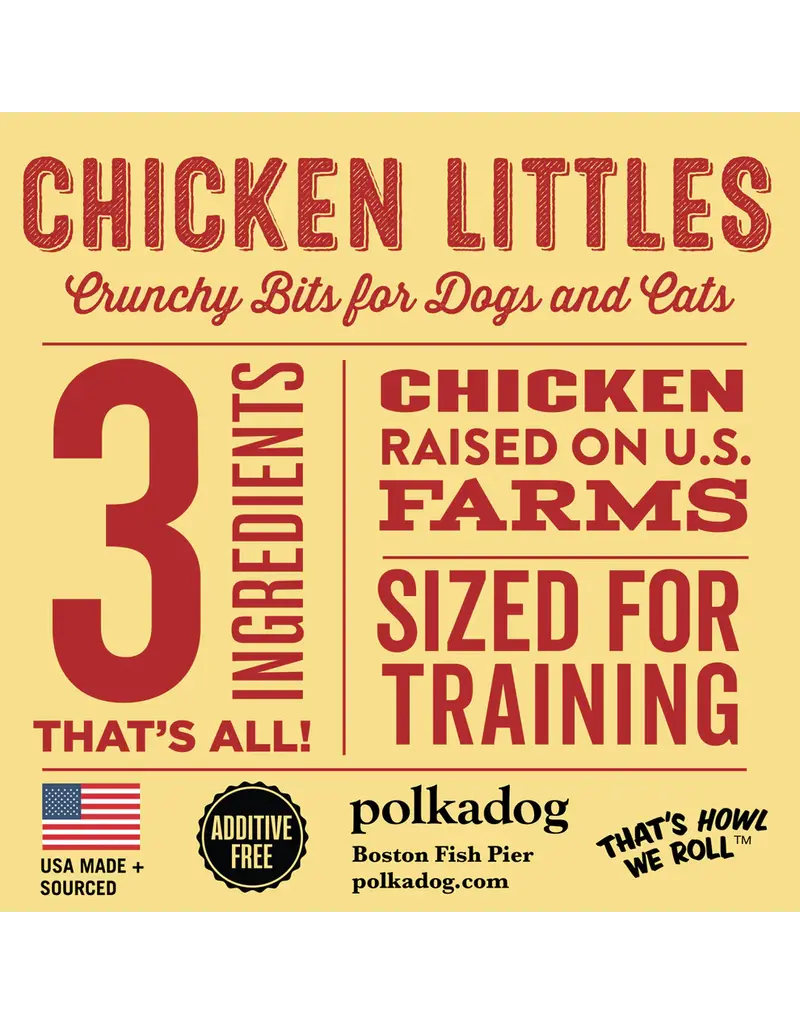 Polka Dog Bakery Polka Dog Chicken Lil Bits 8Oz