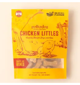 Polka Dog Bakery Polka Dog Chicken Lil Bones 7 Oz