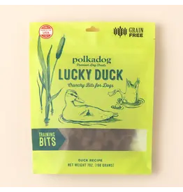Polka Dog Bakery Polka Lucky Duck Bits Dog Treat 8OZ