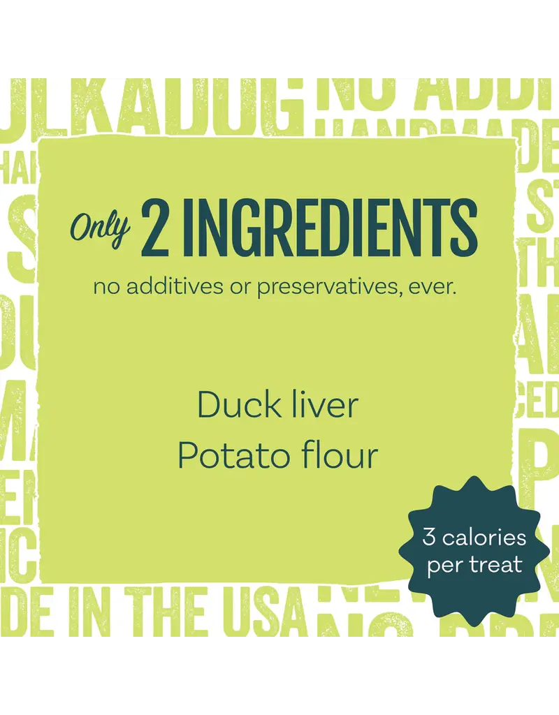 Polka Dog Bakery Polka Lucky Duck Bits Dog Treat 8OZ