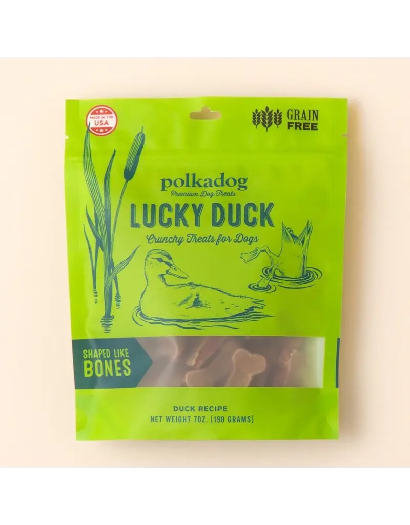 Polka Dog Bakery Polka Dog Lucky Duck Bones Dog Treat
