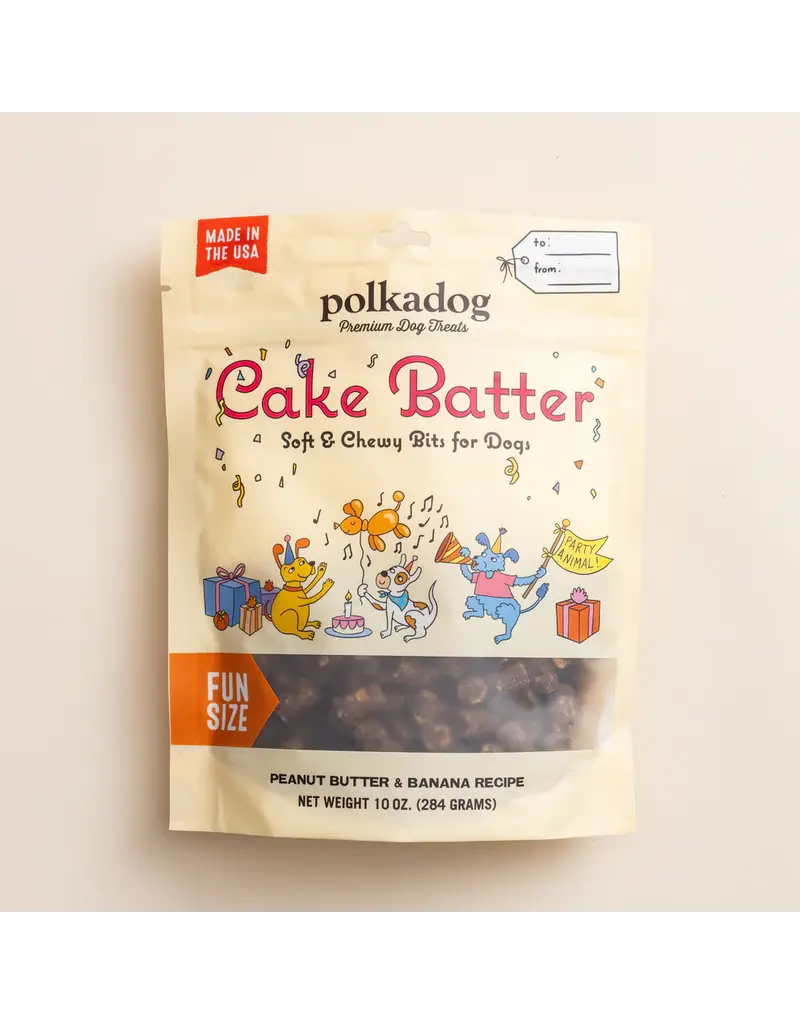 Polka Dog Bakery Polka Dog Cake Batter Nuggets Dog Treats 10 Oz