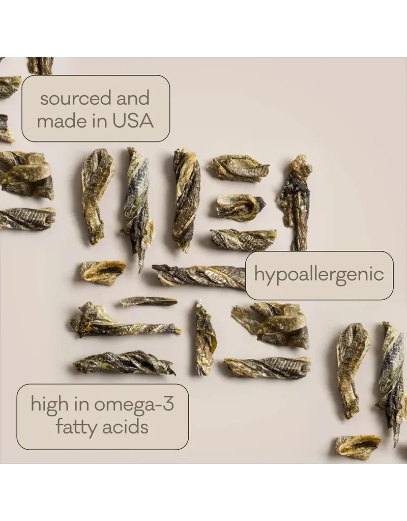 Polka Dog Bakery Polka Dog Cod Skins Shorties 12OZ