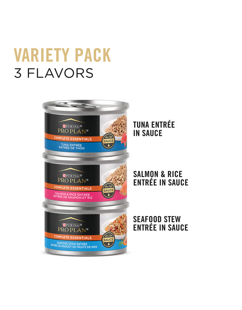 ProPlan Pro Plan Complete Essentials Seafood Variety Pack 3 oz 12pk