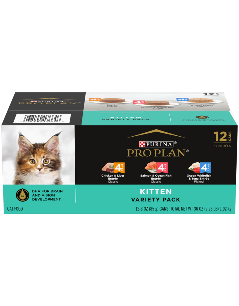 ProPlan Pro Plan Kitten Variety Pack 3 Oz can 12-pk