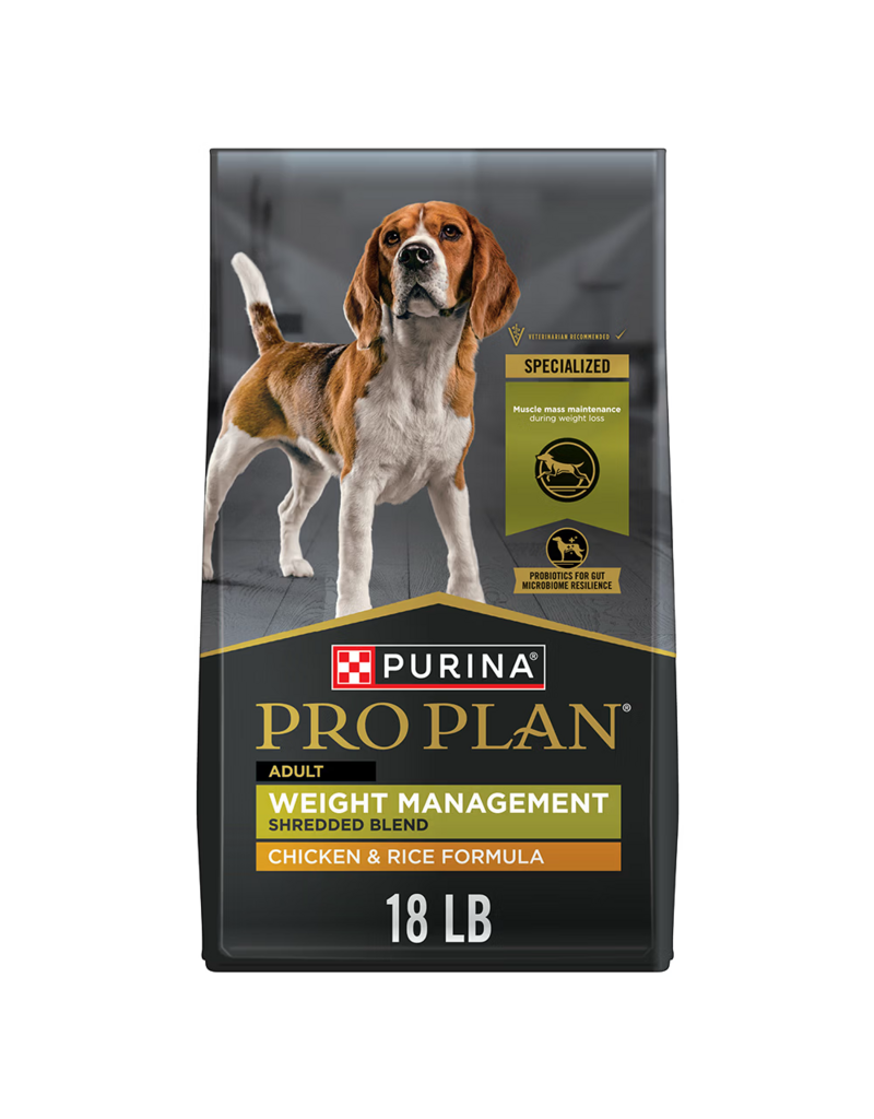 ProPlan Pro Plan Weight Management Shredded Chicken & Rice Dry Dog Food