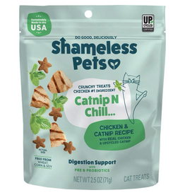 Shameless Pet Shameless Pet Catnip N Chill Chicken & Catnip Crunchy Cat Treats 2.5 Oz