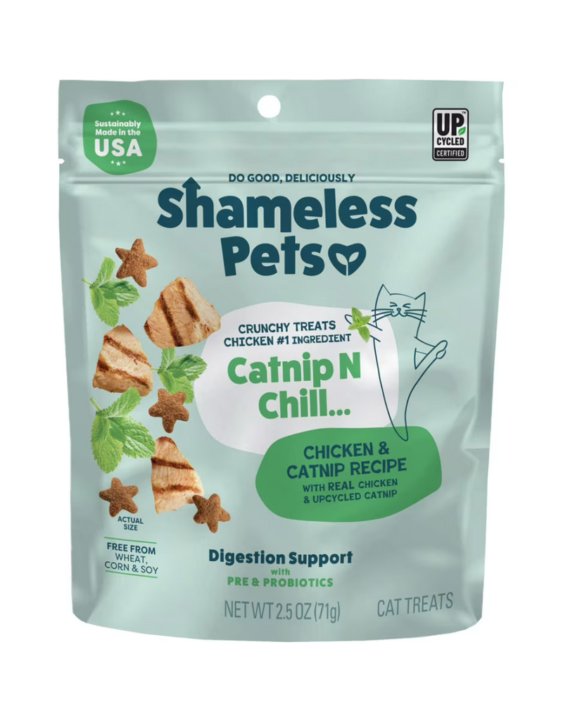 Shameless Pet Shameless Pet Crunchy Catnip Chill Cat Treat 2.5 Oz