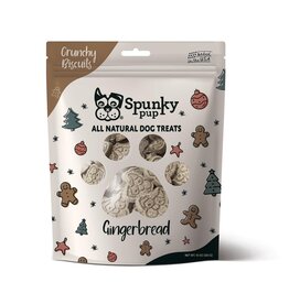 Spunky Pup Spunky Pup Holiday Gingerbread Biscuits 10oz