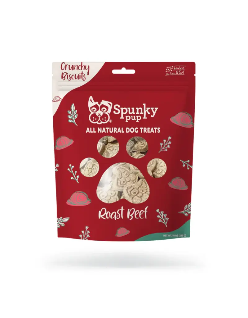 Spunky Pup Spunky Pup Holiday Roast Beef Biscuits 10oz
