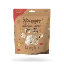 Spunky Pup Spunky Pup Holiday Turkey Time Dog Biscuits Turkey 10 Oz