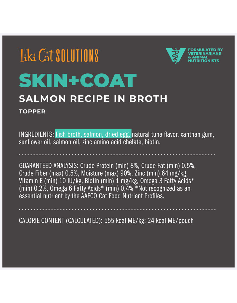 Tiki Pet Tiki Cat Solutions Topper Skin/Coat 1.5 Oz