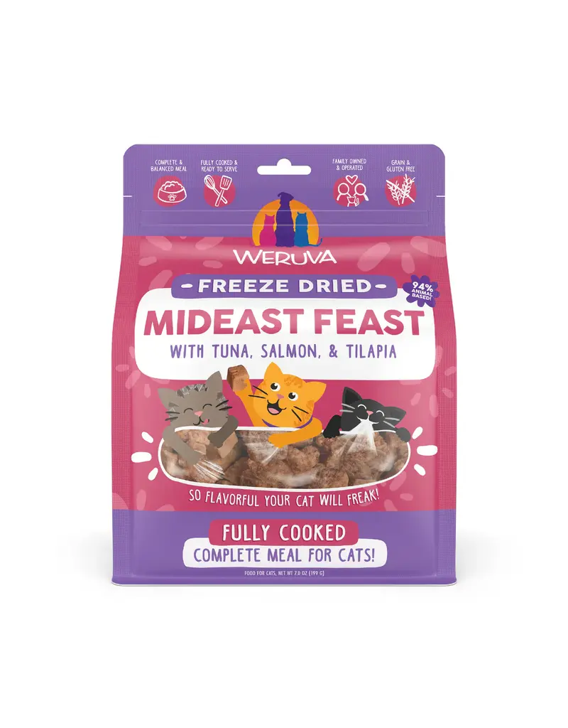 Weruva Weruva Mideast Feast Freeze Dried Cat Food 7 Oz