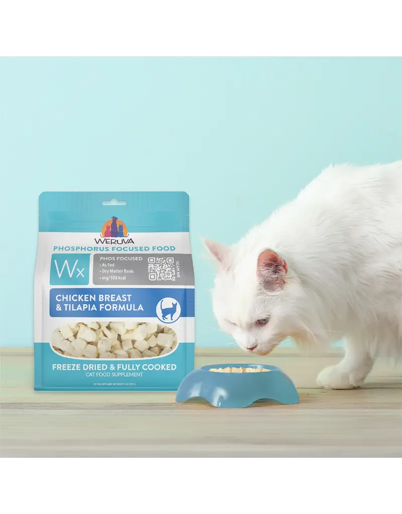 Weruva Weurva  WX  Chicken & Tilapia 70z Freeze Dried Cat Food