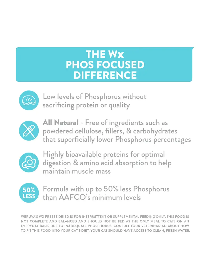 Weruva Weruva WX Chicken & Tilapia Freeze Dried Cat Food 7 Oz