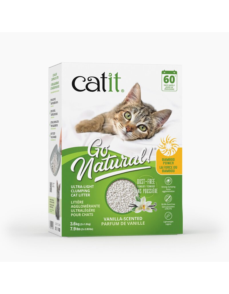 Catit Catit Go Natural Bamboo Ultra Light Clumping Litter 7 lb