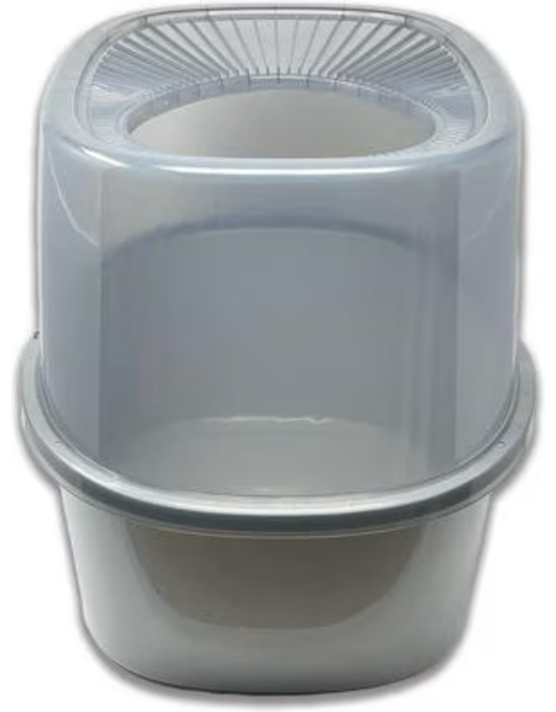 Van Ness Top Entry Self-Cleaning Cat Litter Pan White Lg