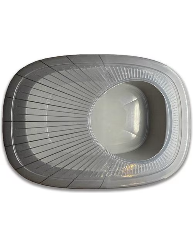 Van Ness Top Entry Self-Cleaning Cat Litter Pan White Lg