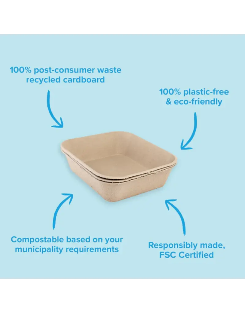 Worldwise Kitty Sift Disposable Cat Litter Box 3-Pk