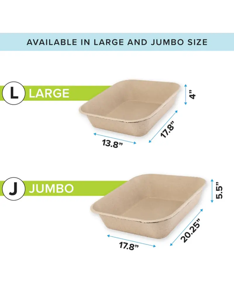 Worldwise Kitty Sift Disposable Cat Litter Box 3-Pk