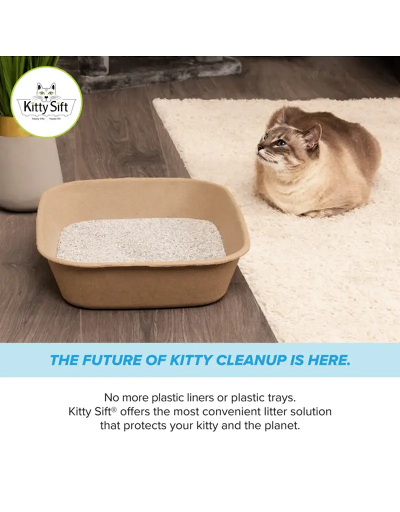 Worldwise Kitty Sift Disposable Cat Litter Box 3-Pk