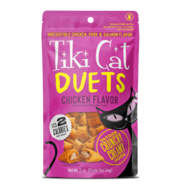 Tiki Pet Tiki Cat Duets Chicken Treat 2 Oz