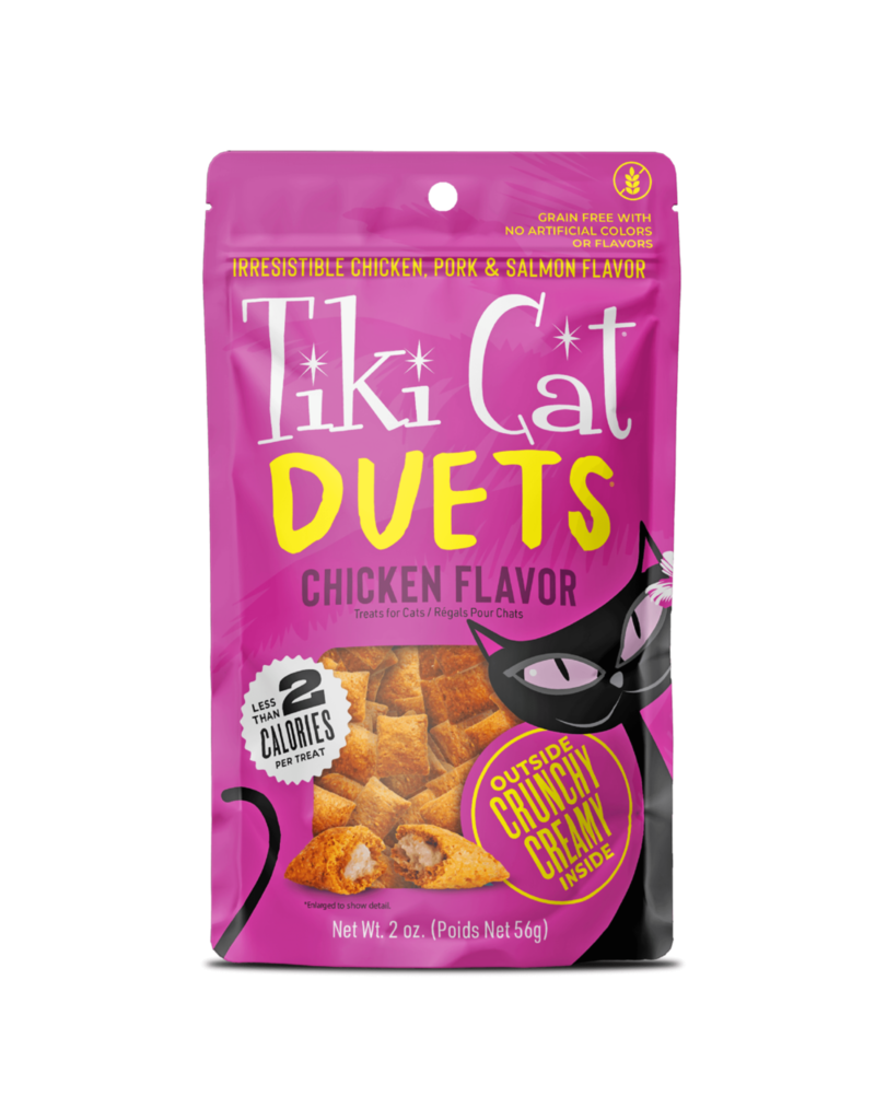 Tiki Pet Tiki Cat Duets Chicken Treat 2 Oz