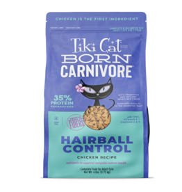 Tiki Pet Tiki Cat Born Carnivore Hairball Chicken 3 Lb