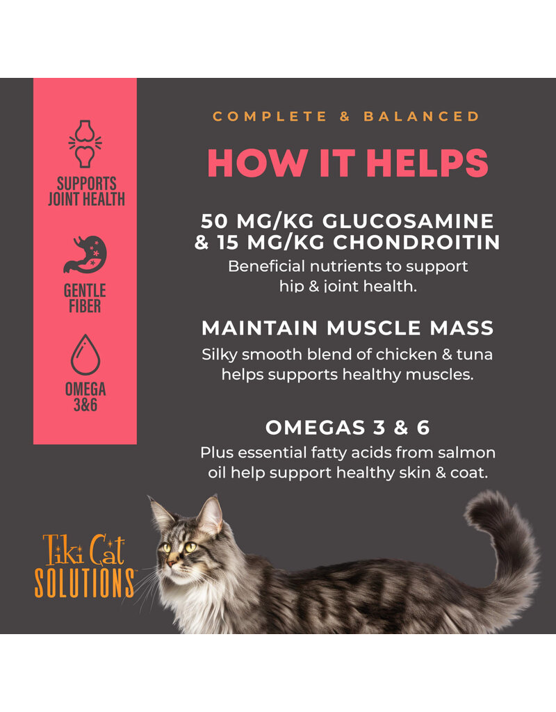 Tiki Pet Tiki Cat Solutions Mobility Mousse Chicken & Tuna 2.4 Oz pouch