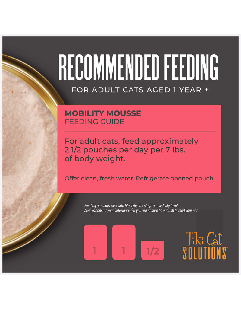 Tiki Pet Tiki Cat Solutions Mobility Mousse Chicken & Tuna 2.4 Oz pouch