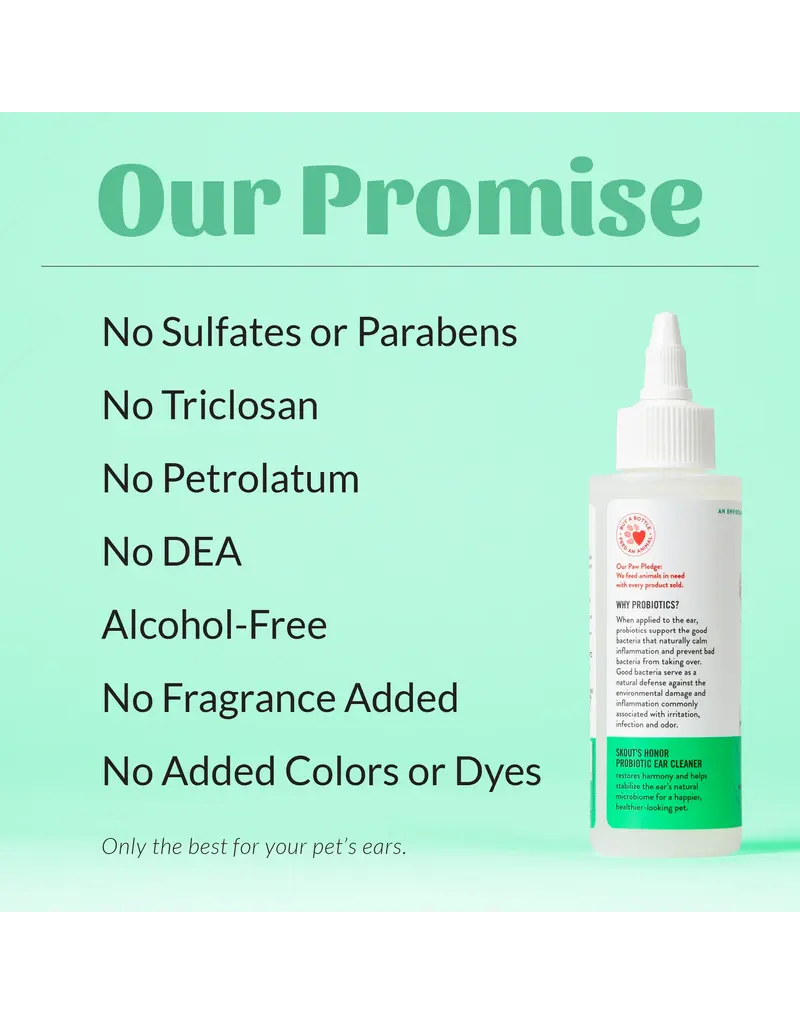 Skout's Honor Skouts Honor Probiotic Ear Cleaner 4 Oz