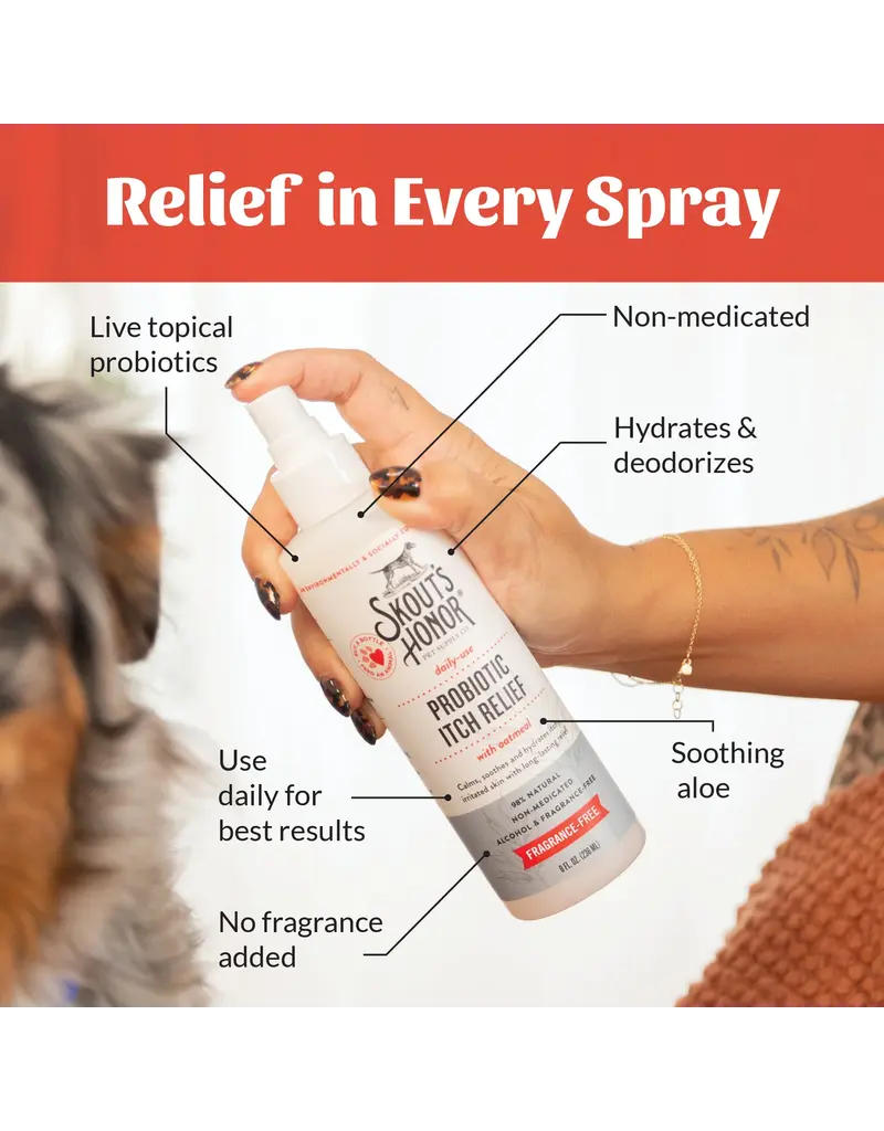 Skout's Honor Skouts Honor Probiotic Itch Relief 8 Oz