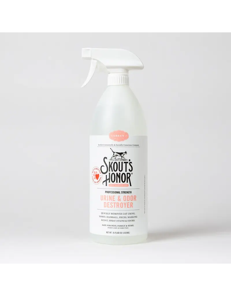 Skout's Honor Skouts Honor Urine & Odor Destroyer Cat Spray 35 Oz