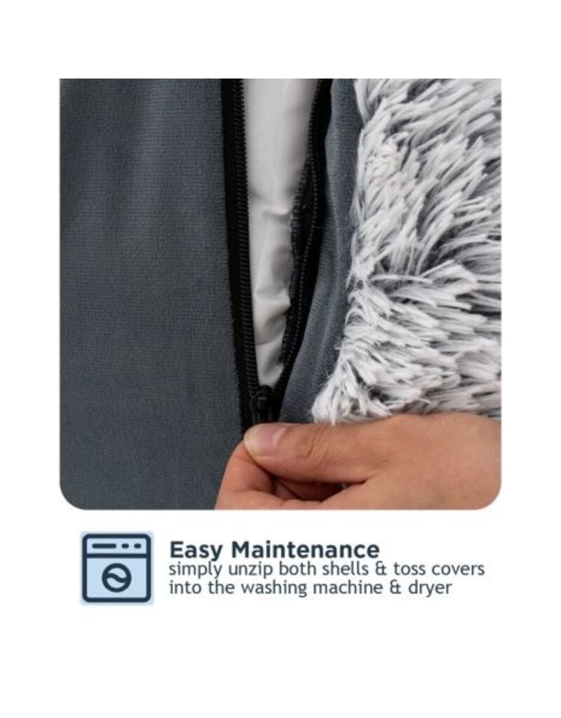 Tall Tails Tall Tails All-In-One Dog Bed Grey