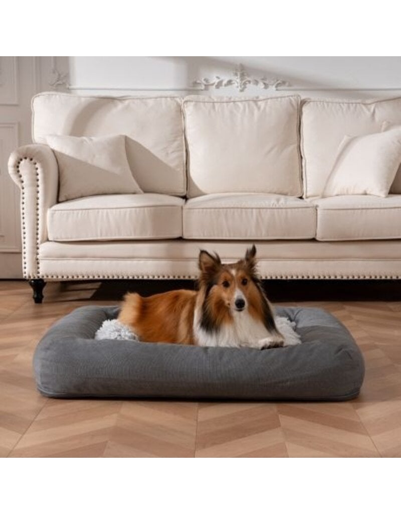 Tall Tails Tall Tails All-In-One Dog Bed Grey