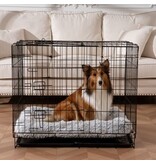 Tall Tails Tall Tails Grey Cuddle Crate Bed