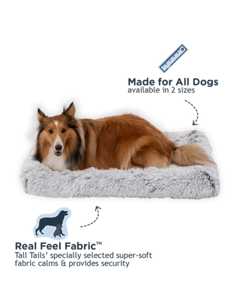 Tall Tails Tall Tails Grey Cuddle Crate Bed