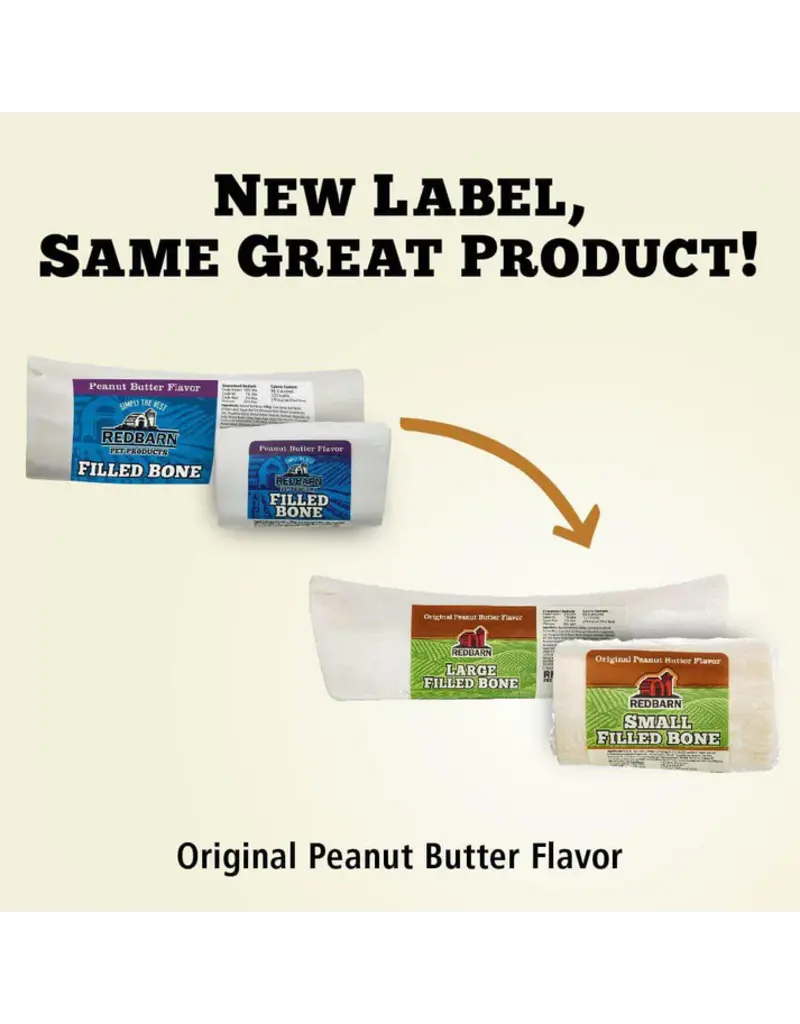 Redbarn Redbarn Filled Bone Peanut Butter