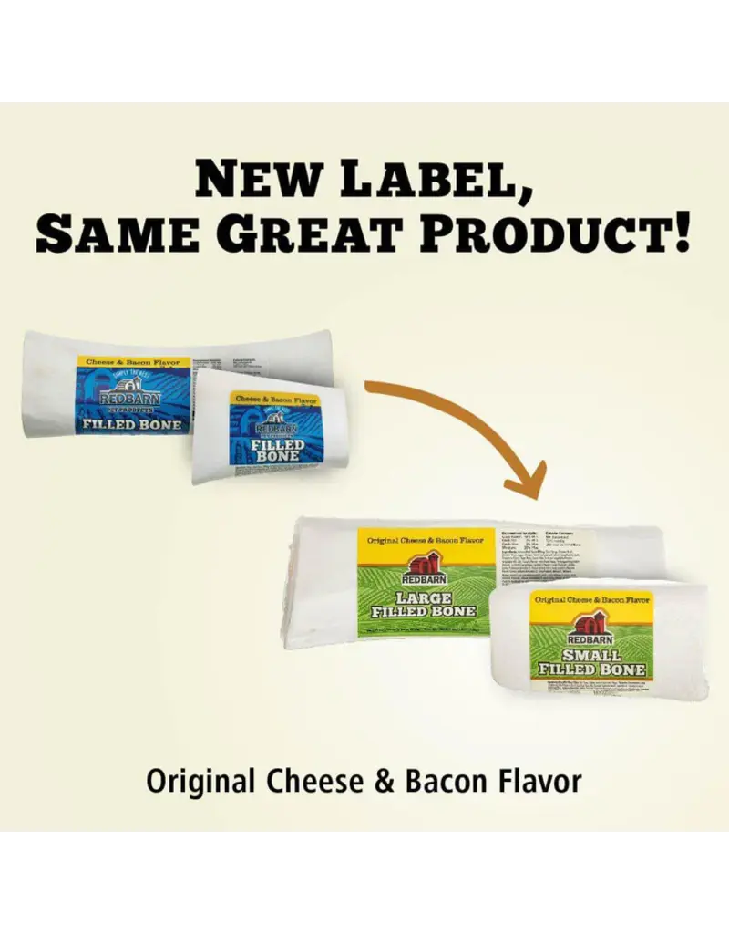 Redbarn Redbarn Filled Bone Bacon & Cheese Large