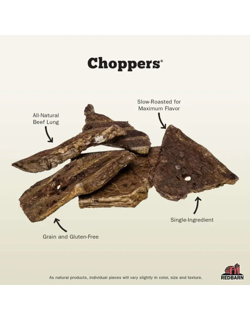 Redbarn Redbarn Naturals Choppers Dog Treats Beef 9 Oz