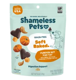 Shameless Pet Shameless Pet Soft Baked Pumpkin Nut Dog Biscuit 6 Oz