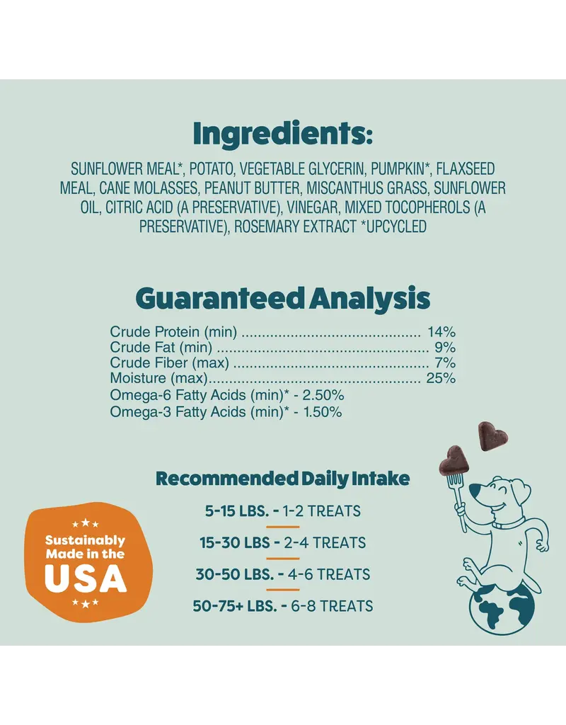 Shameless Pet Shameless Pet Soft Baked Pumpkin Nut Dog Biscuit 6 Oz