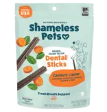 Shameless Pet Shameless Pet Dog Dental Sticks Carrot/Salmon 7.2 Oz